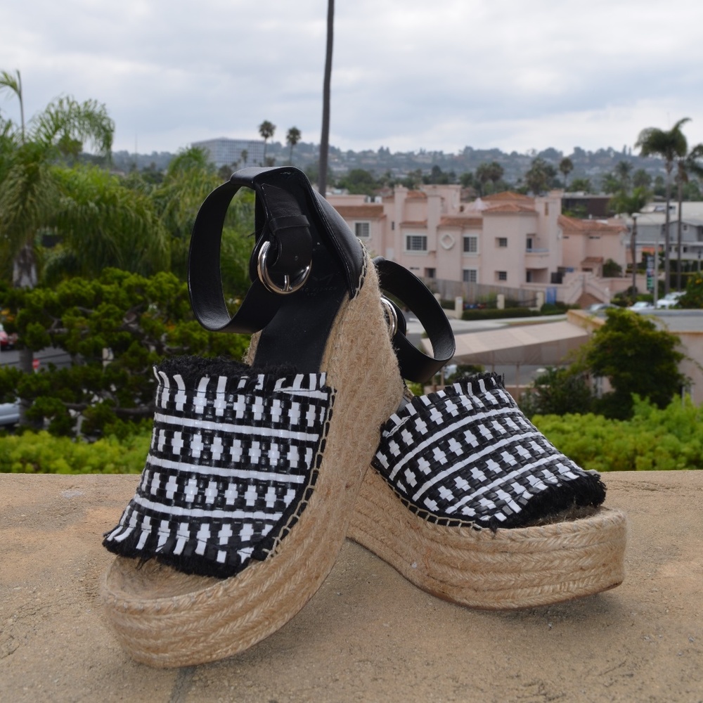 Marc Fisher Wedge Espadrille - worn once!